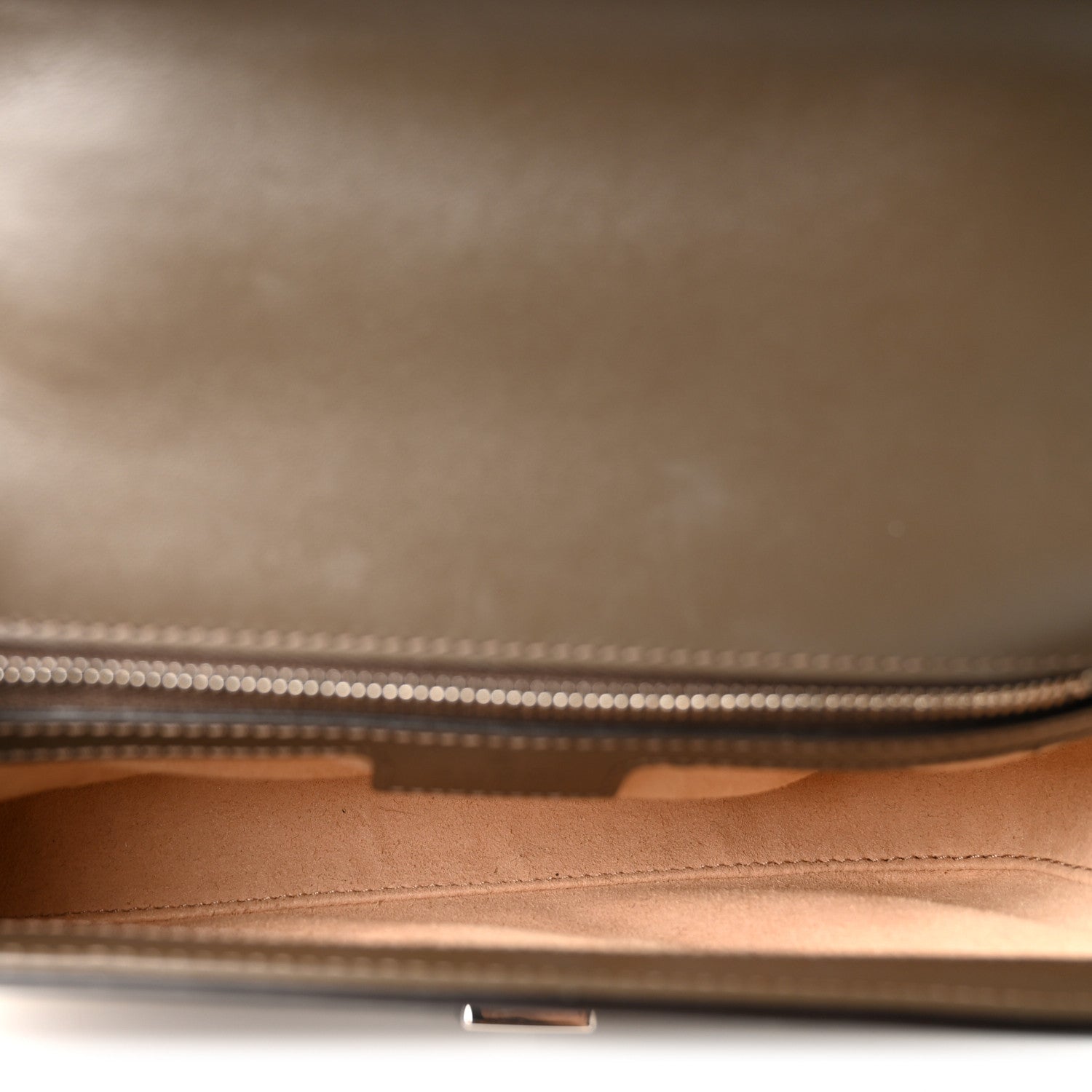 Gucci Senna Calfskin Petite GG Top Handle Shoulder Bag Brown 5 of 10