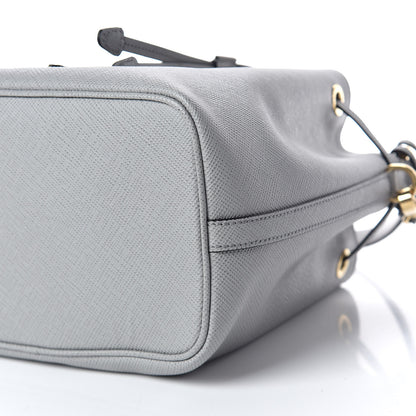 Prada Saffiano Bucket Bag Marmo 6 of 10