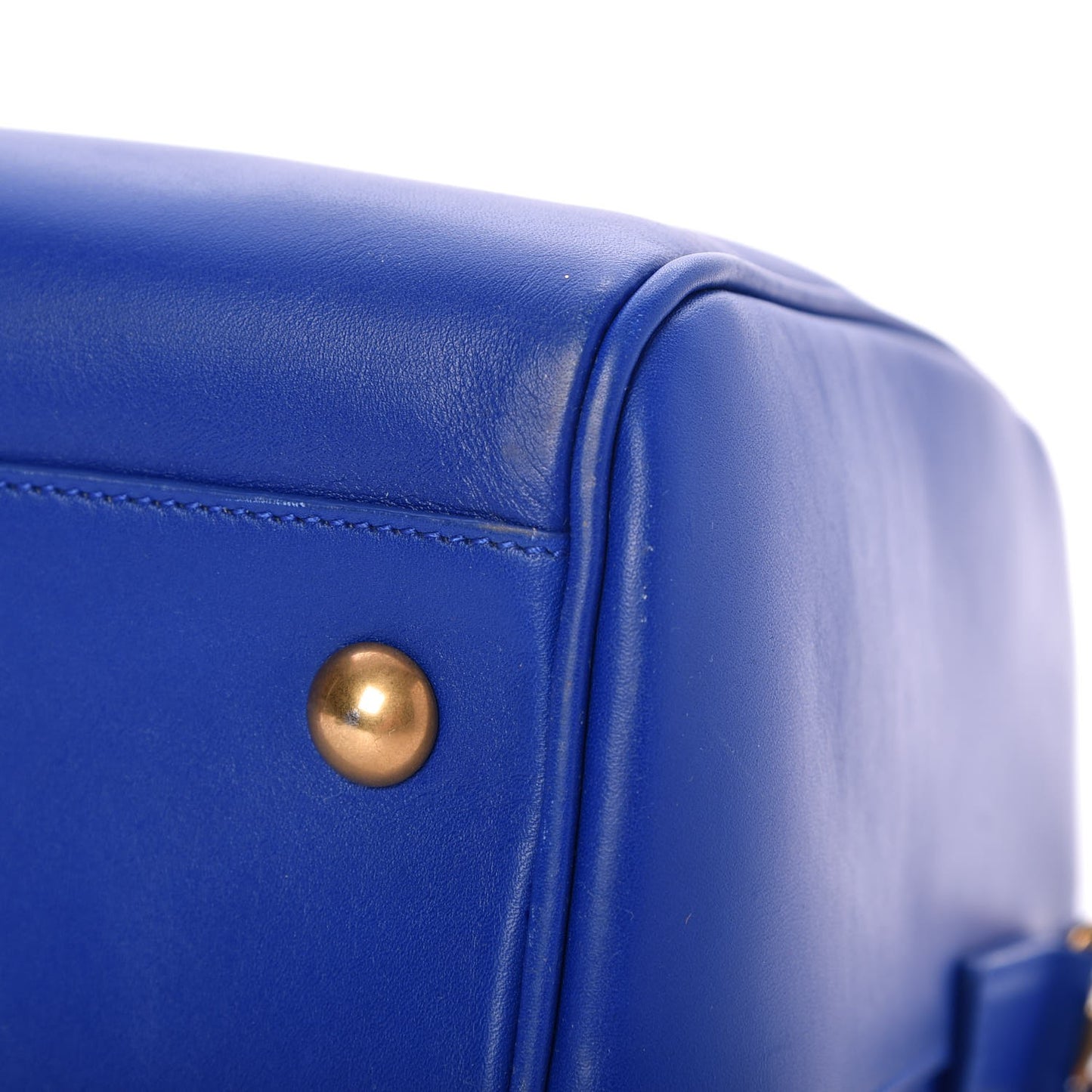 Calfskin Classic Duffle 6 Blue