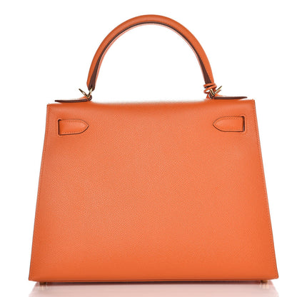 Hermes Epsom Kelly Sellier 28 Orange 23 of 33