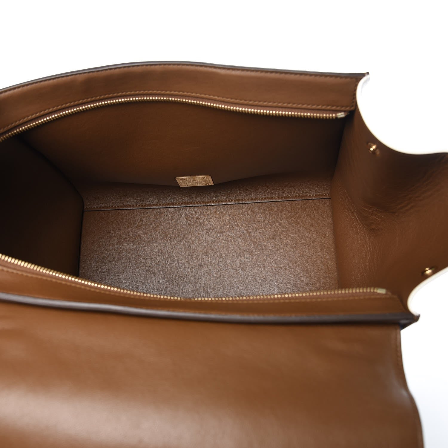 Celine Calfskin Suede Medium Tri-Color Trapeze Bright Blue 6 of 8