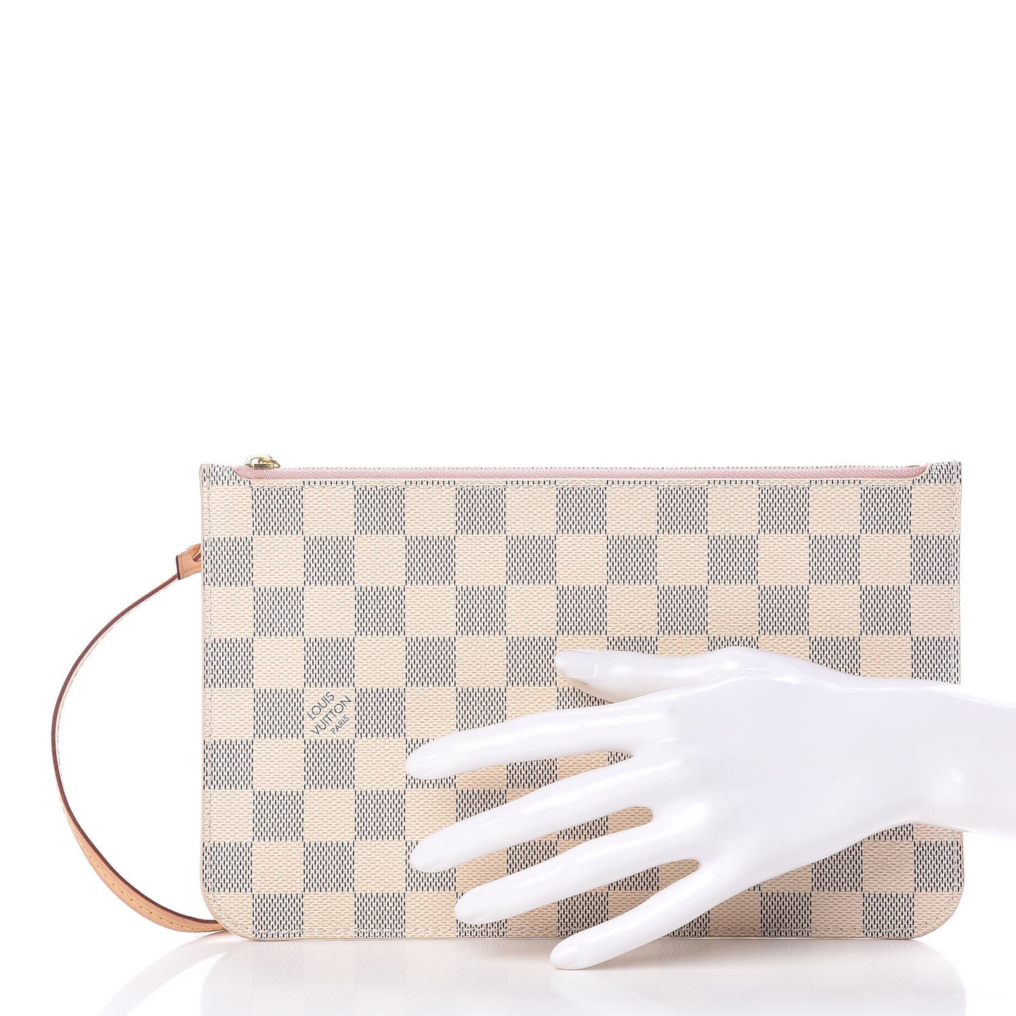 Damier Azur Neverfull MM GM Pochette Rose Ballerine