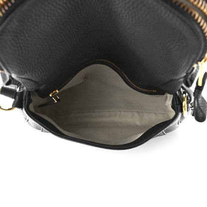Tom Ford Grained Calfskin Medium Jennifer Crossbody Bag Black 5 of 10