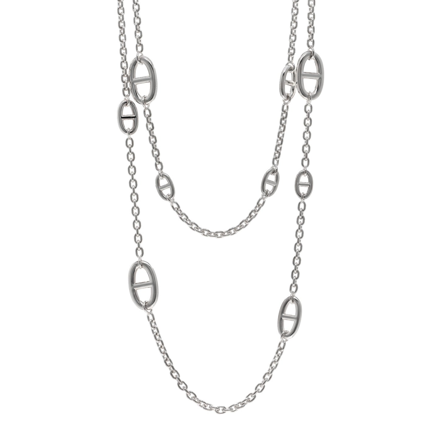 Sterling Silver Farandole Necklace 80