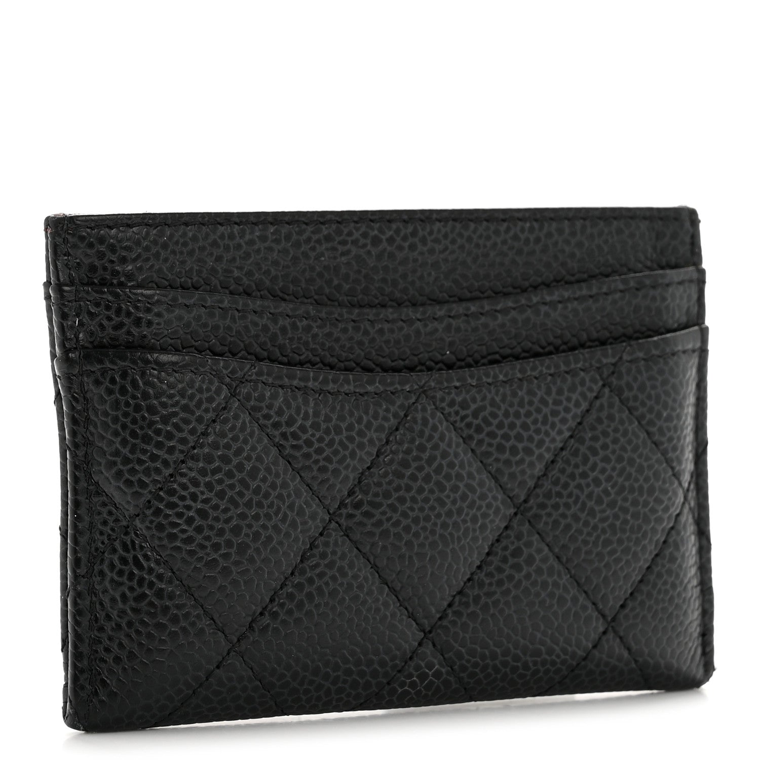 Chanel Caviar Quilted Card Holder Black 3 of 12