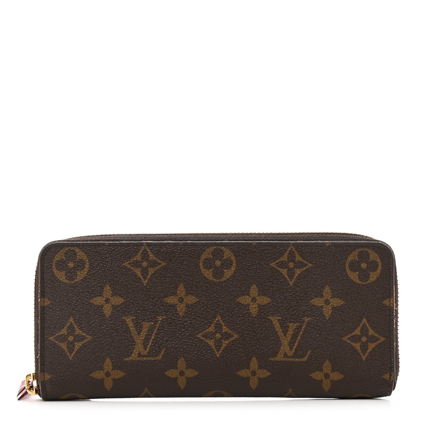 Monogram Clemence Wallet Fuchsia