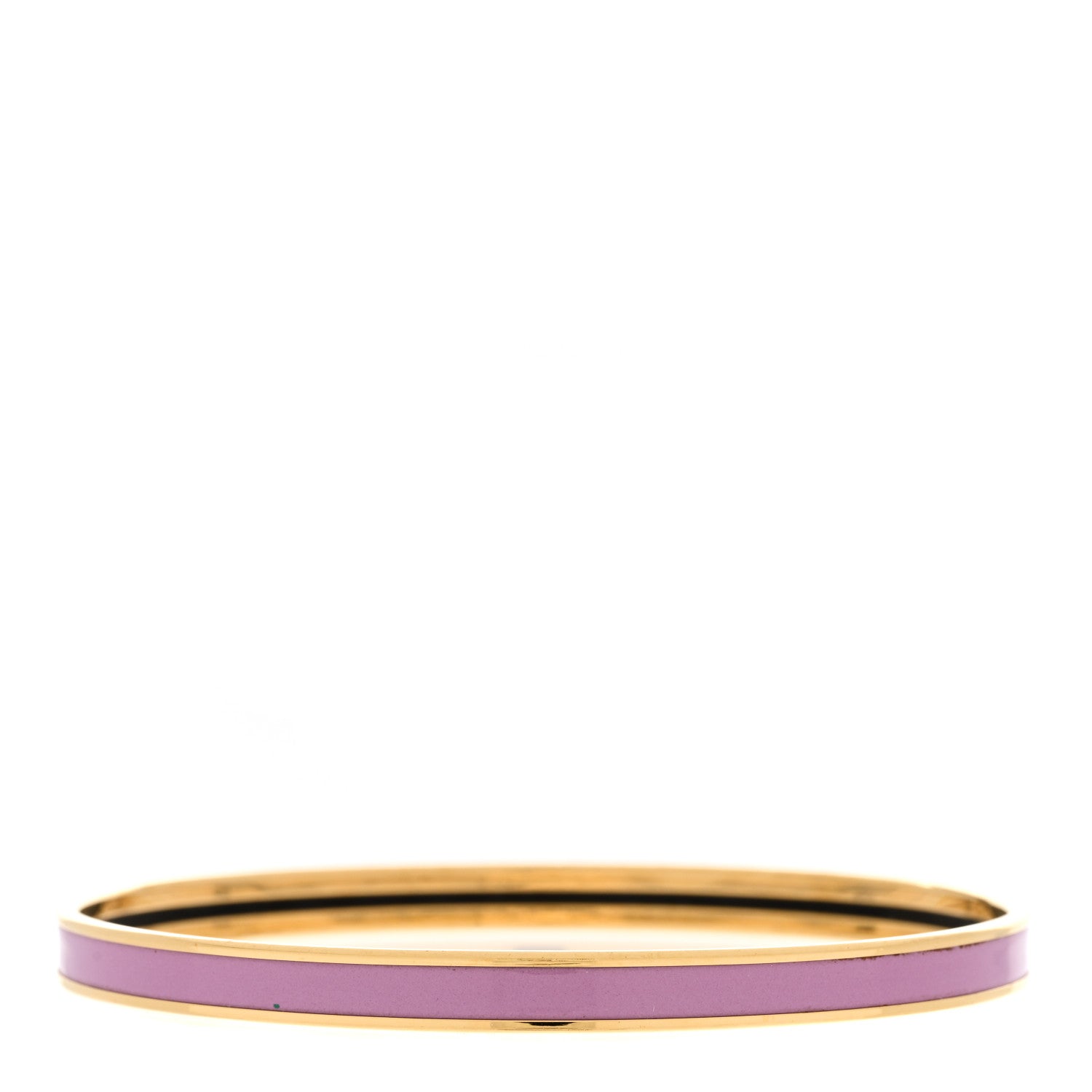 Hermes Enamel Uni Bangle Rose Dragee 3 of 5