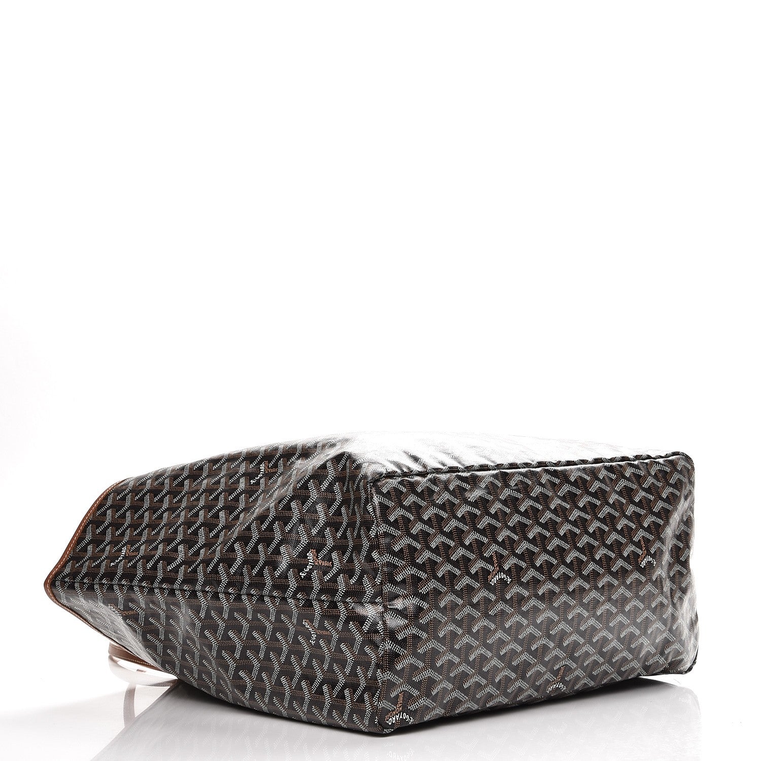 Goyard Goyardine Saint Louis GM Black Gold 5 of 8