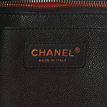 Chanel Caviar Quilted Large Shopping Tote Black 6 of 11