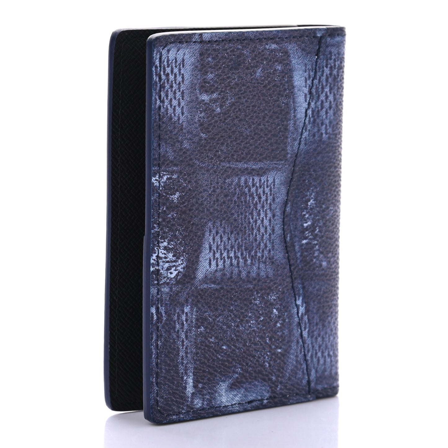 Damier Salt Pocket Organizer Ocean Blue