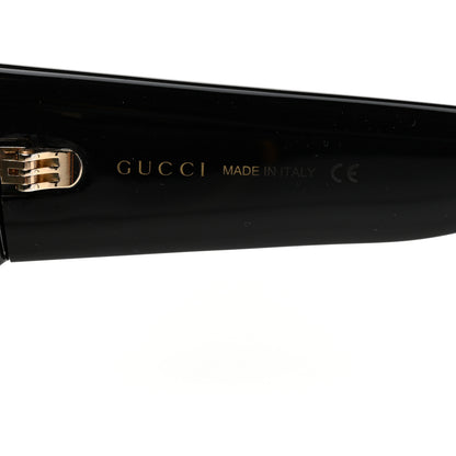 Gucci Acetate Square Frame Sunglasses GG0053S Black 5 of 8