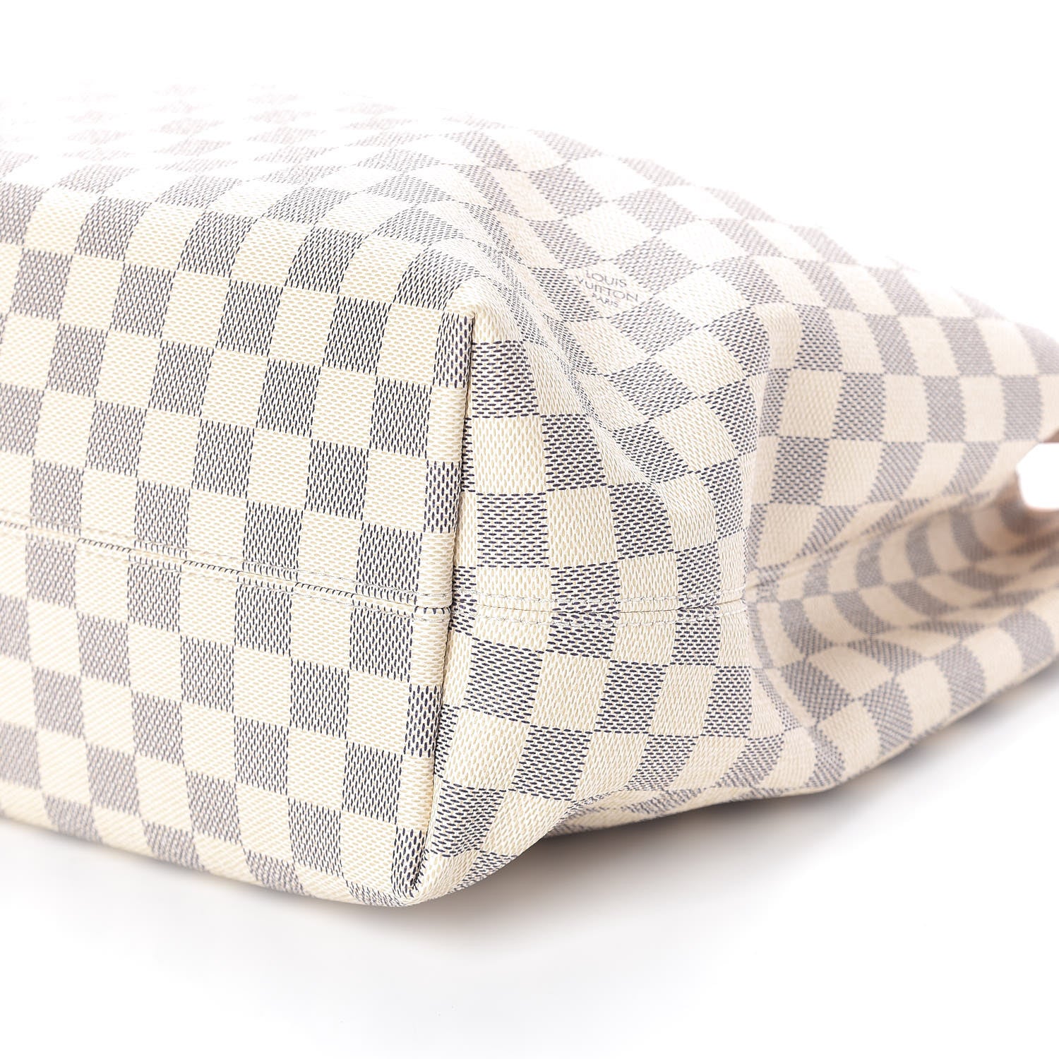 Louis Vuitton Damier Azur Graceful MM Rose Ballerine 8 of 8