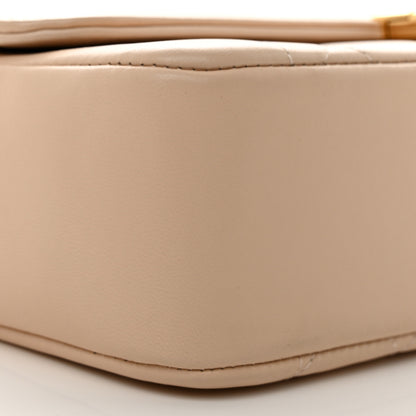 Chanel Lambskin Quilted Large Chic With Me Flap Beige 9 of 11