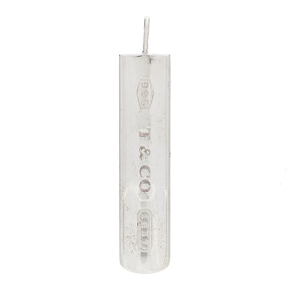 Tiffany Sterling Silver 1837 Bar Pendant 1 of 5