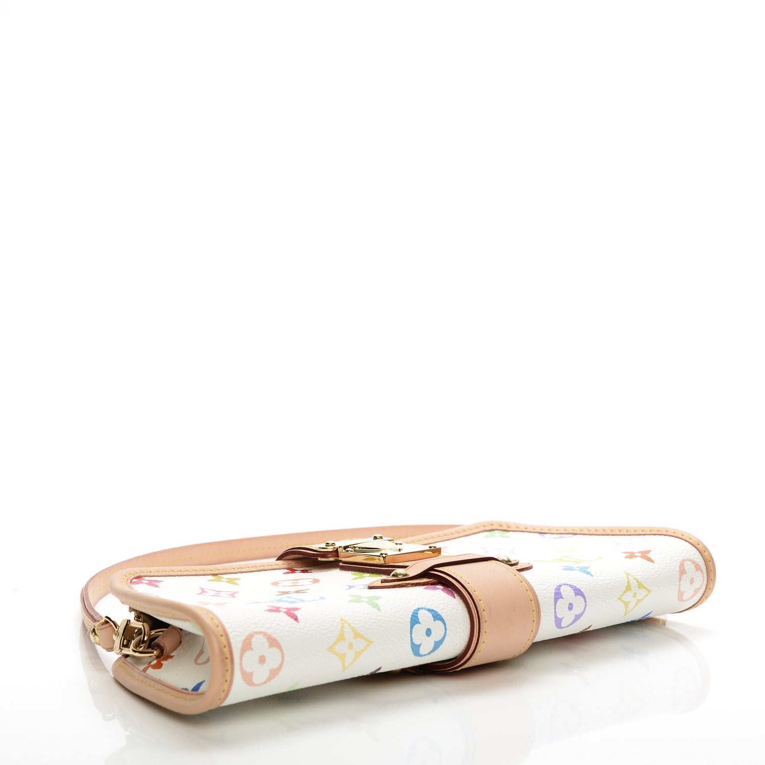Louis Vuitton Monogram Multicolor Shirley White 4 of 6