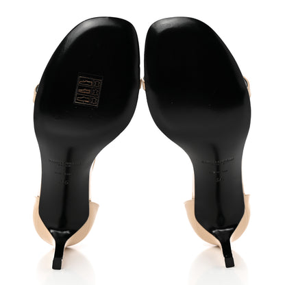 Saint Laurent Calfskin Jane 110 Ankle Strap Sandals 36 Beige 5 of 18