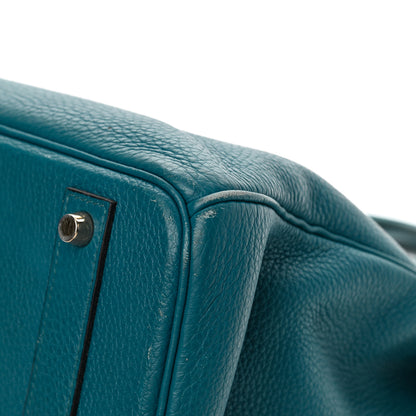 Hermes Togo Birkin 40 Cobalt 10 of 18