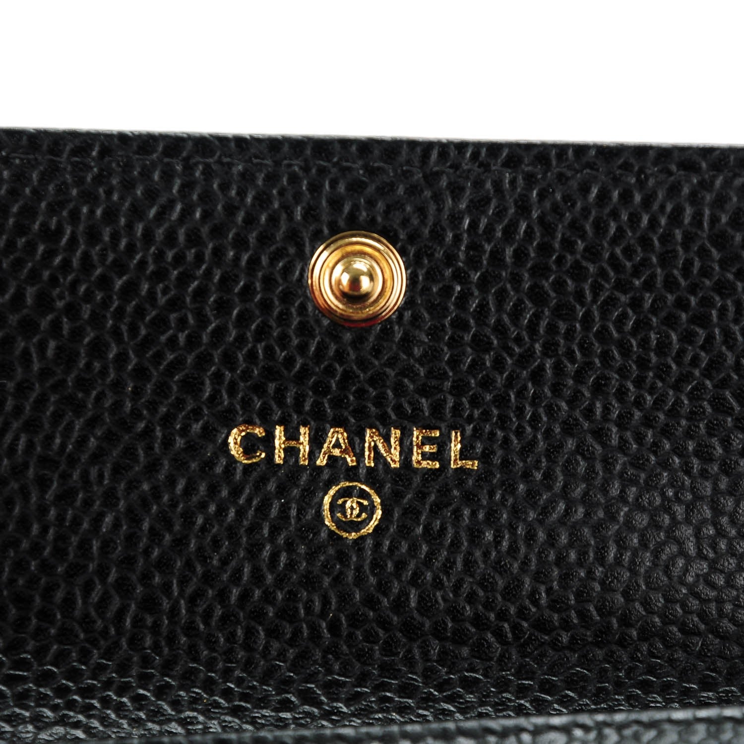 Chanel Caviar Quilted Flap Card Holder Black 5 of 8