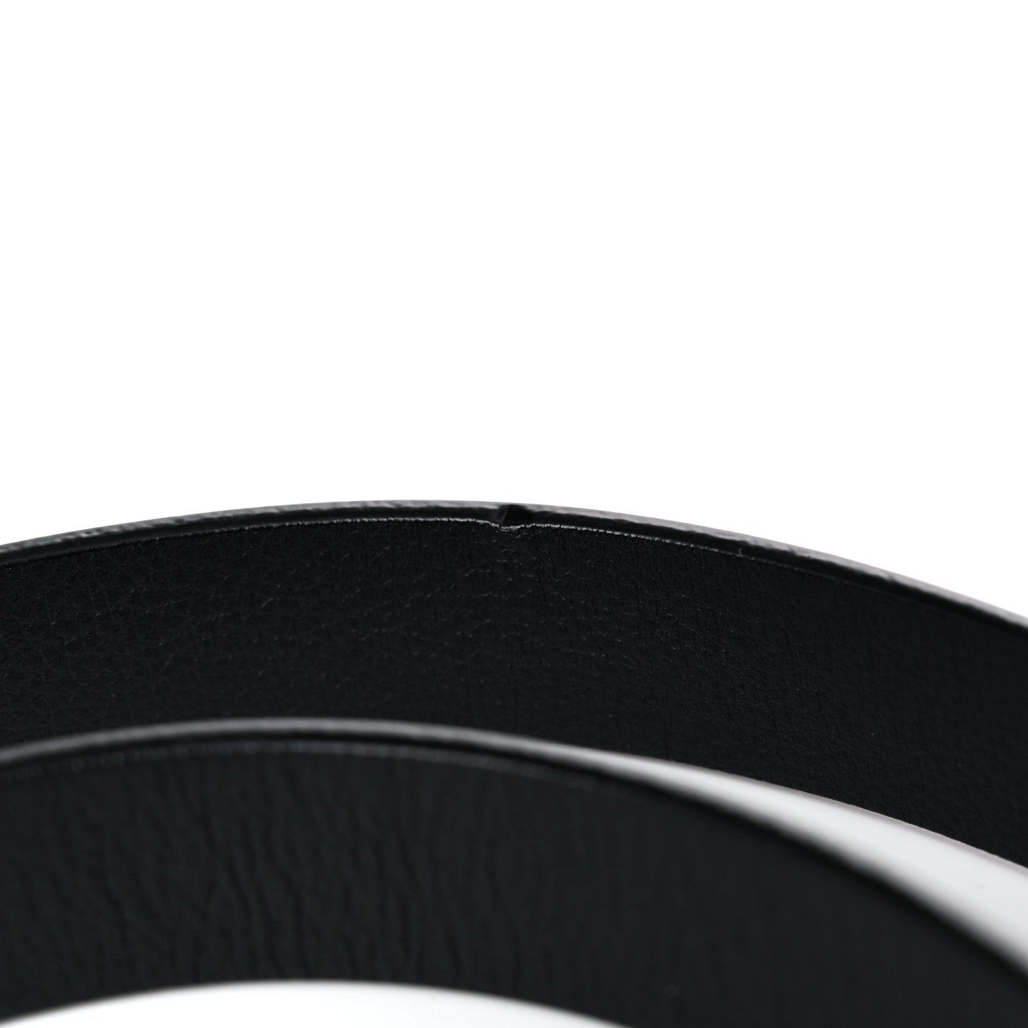 Louis Vuitton Taurillon Calfskin 30mm LV Initiales Belt 85 34 Black 7 of 10