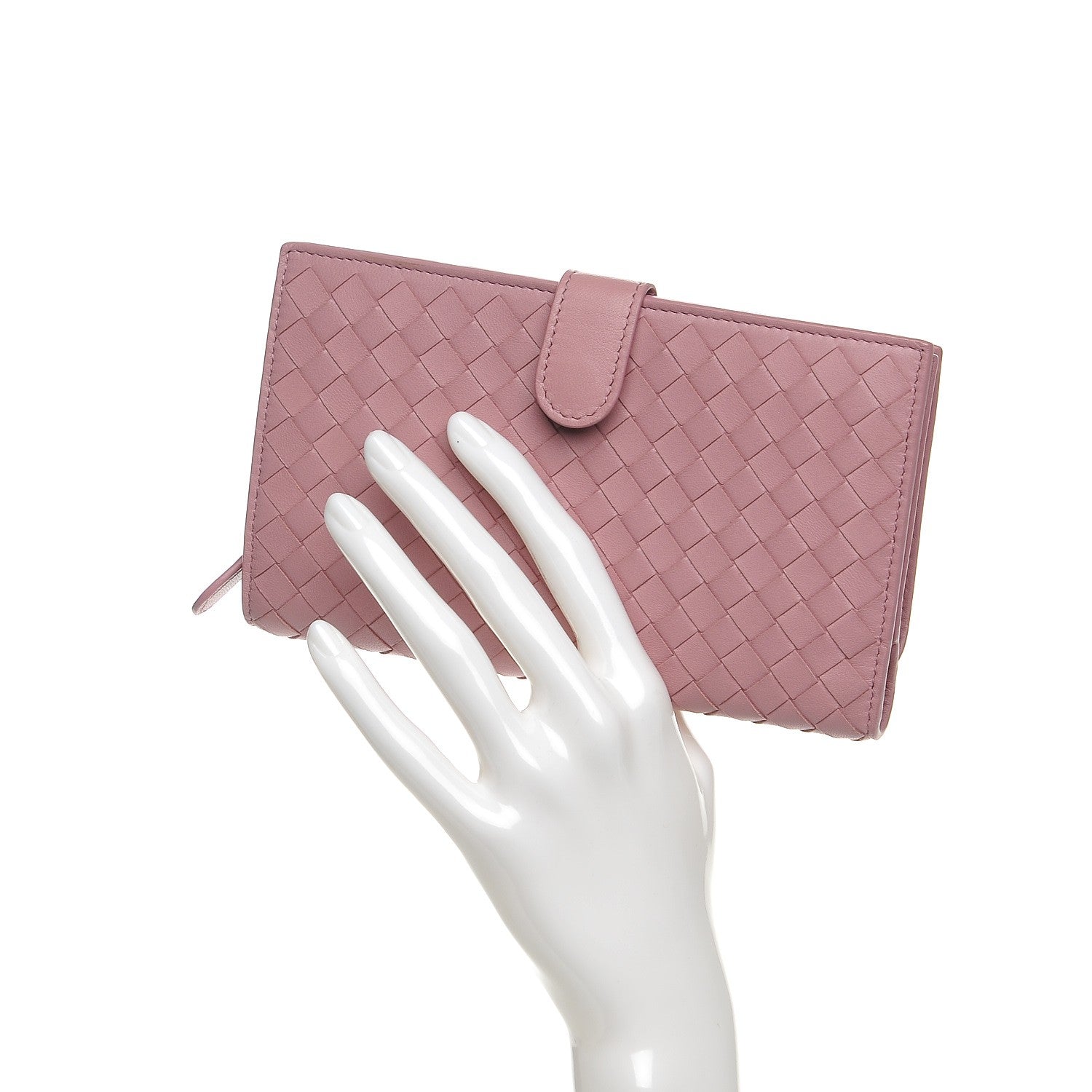 Bottega Veneta Nappa Intrecciato Continental Wallet Watteau 2 of 8