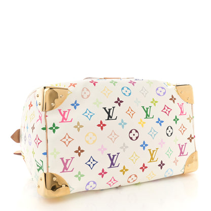 Louis Vuitton Monogram Multicolor Speedy 30 White 4 of 11