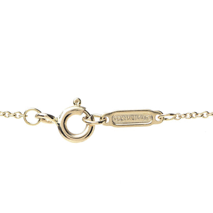 Tiffany 18K Yellow Gold 1837 Interlocking Circles Pendant Necklace 5 of 6