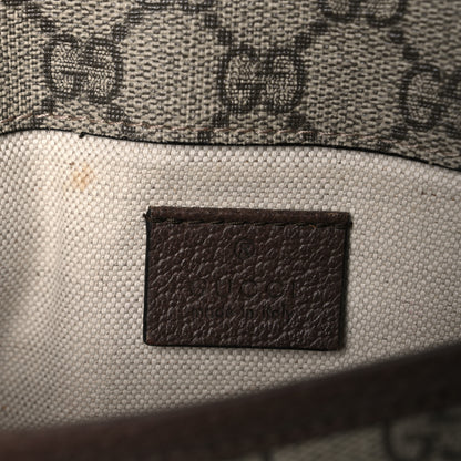 Gucci GG Supreme Monogram Neo Vintage Web Belt Bag Brown 11 of 11