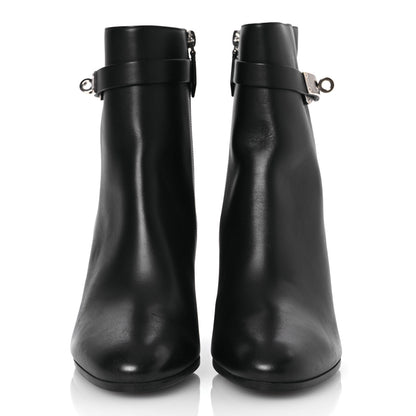 Hermes Calfskin Saint Germain Ankle Boots 39 Black 3 of 11
