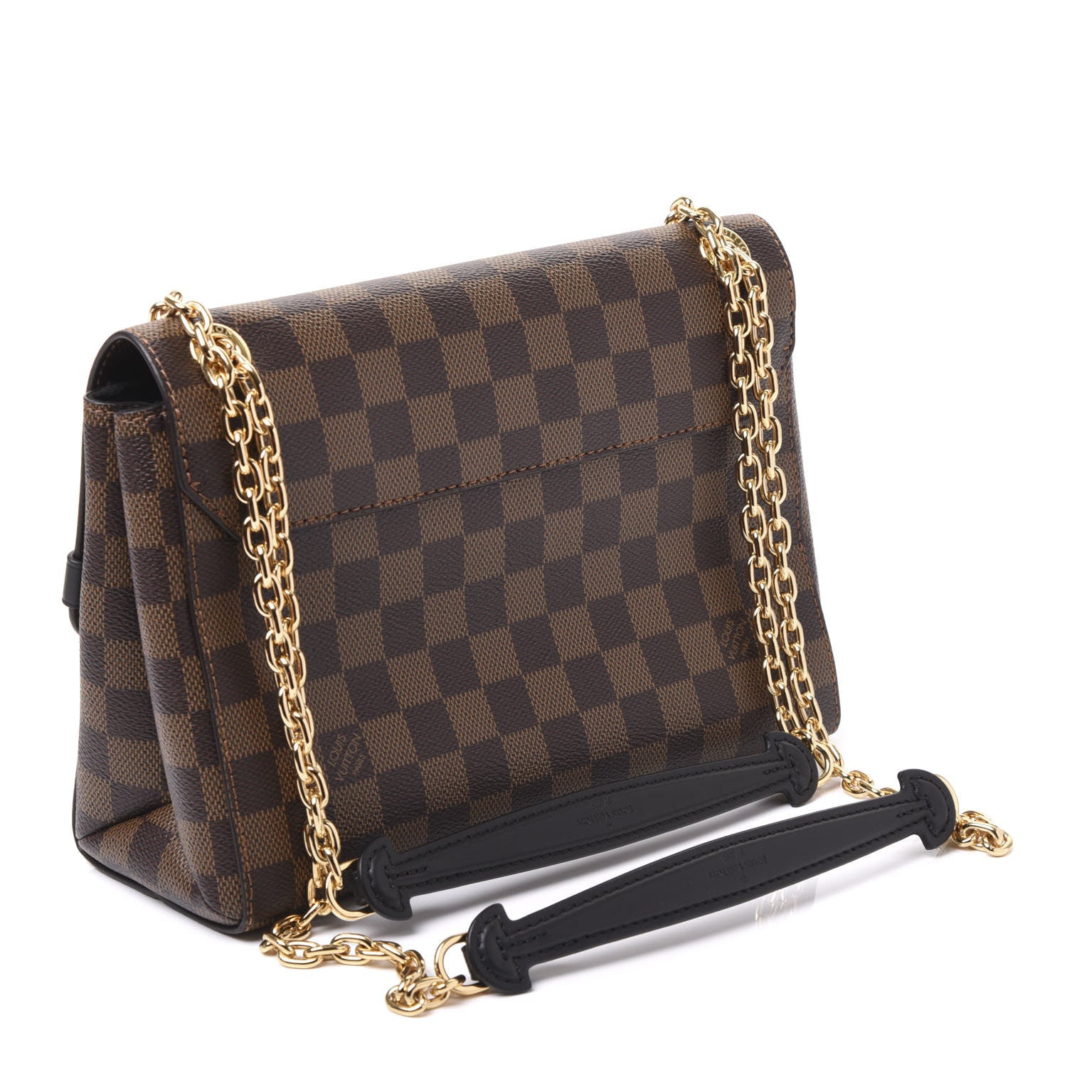 Louis Vuitton Damier Ebene Vavin PM Black 2 of 9