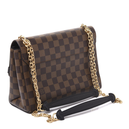Louis Vuitton Damier Ebene Vavin PM Black 2 of 9