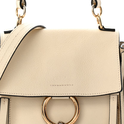 Chloe Calfskin Mini Faye Day Shoulder Bag Off White 9 of 13