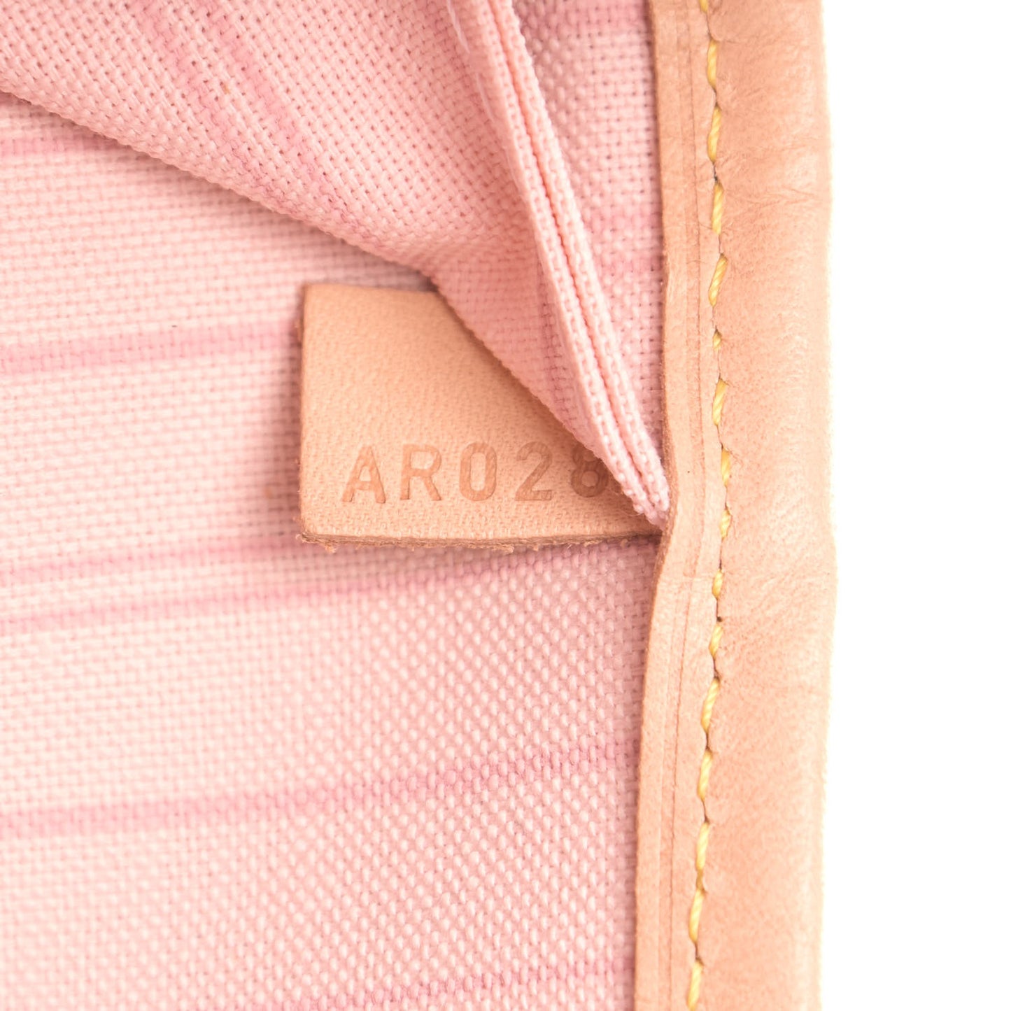Damier Azur Neo Neverfull MM Rose Ballerine