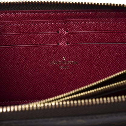 Louis Vuitton Monogram Clemence Wallet Fuchsia 7 of 7