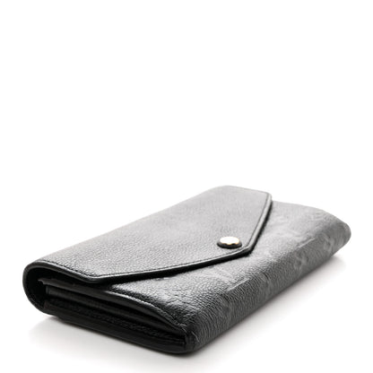 Louis Vuitton Empreinte Sarah Wallet NM Black 4 of 9