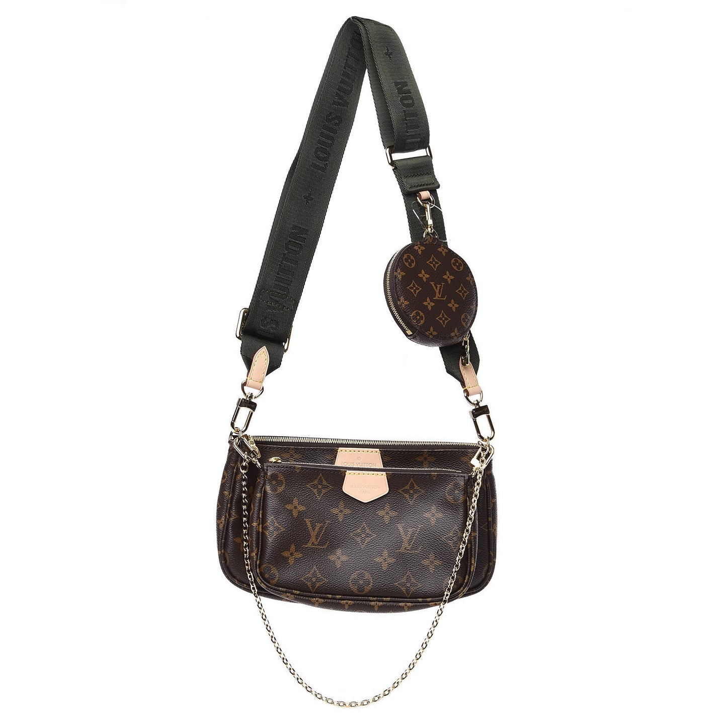 Monogram Multi Pochette Accessories Kaki