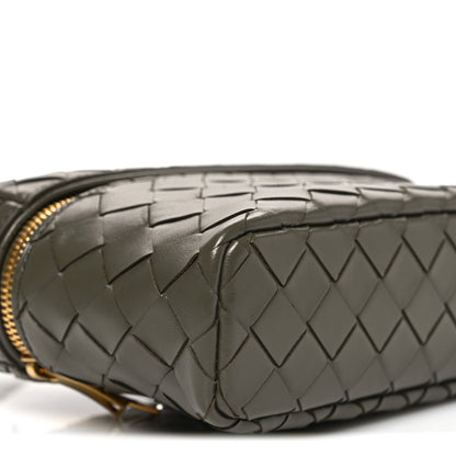 Bottega Veneta Calfskin Intrecciato Bang Bang Vanity Case Kaki 10 of 11