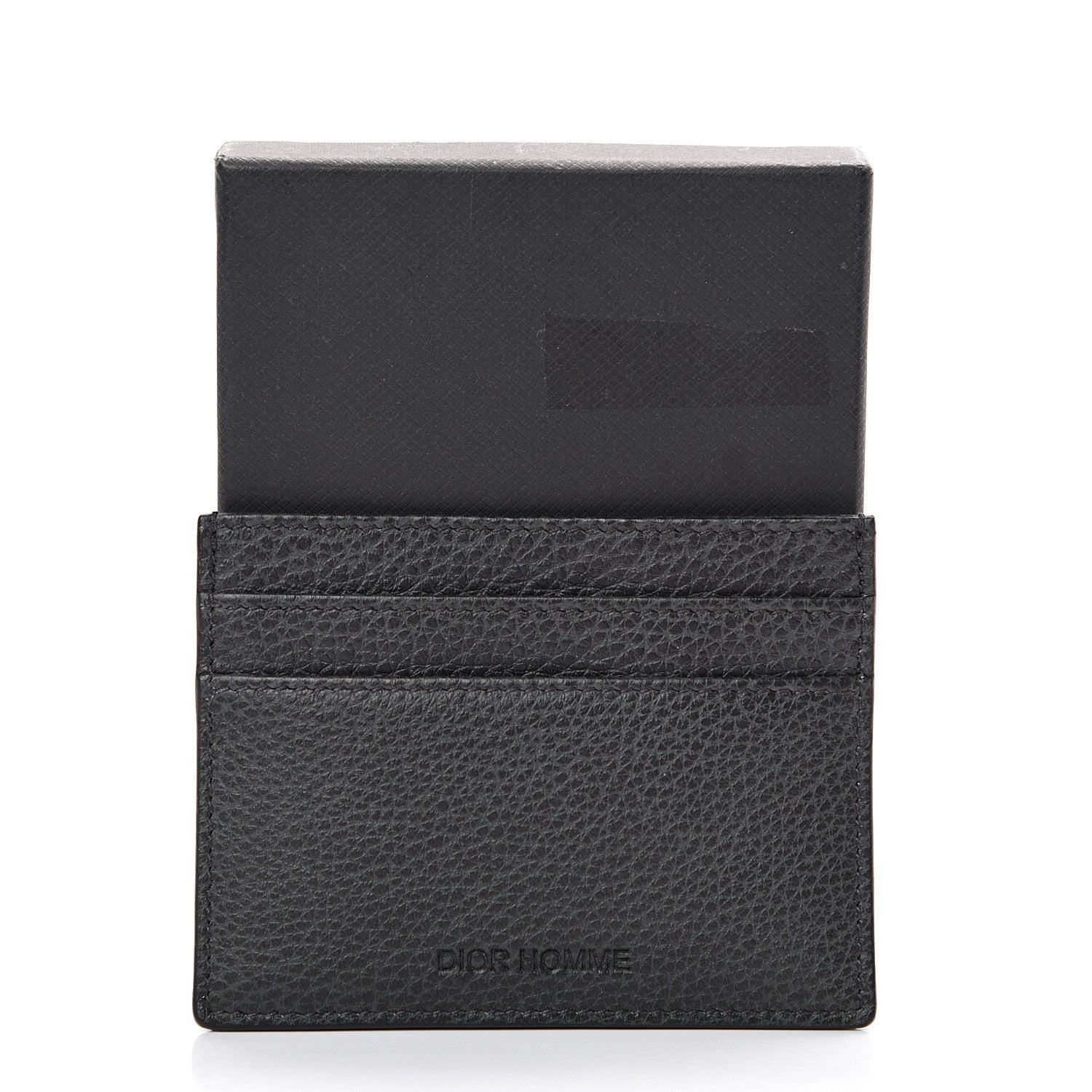 Christian Dior Homme Card Holder Dark Grey 9 of 9