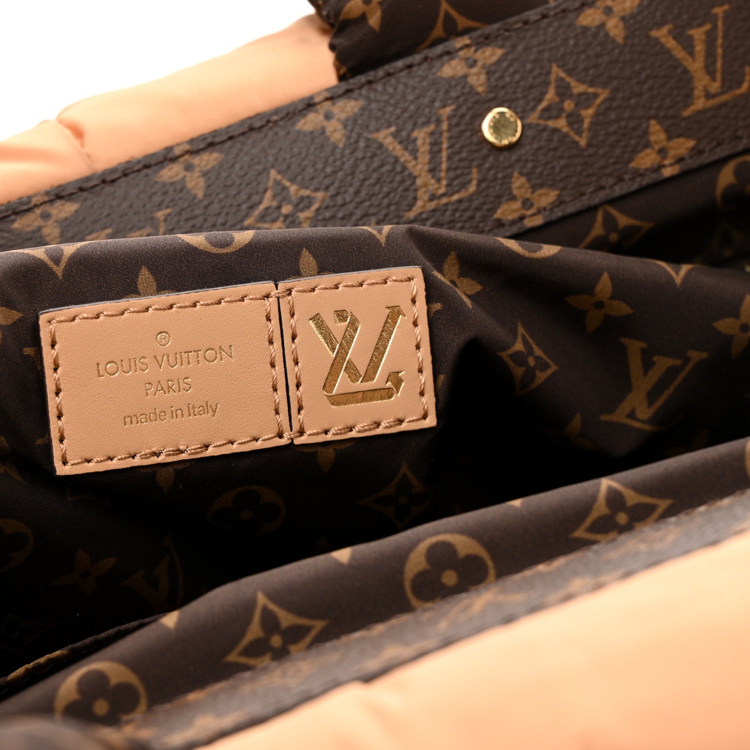Louis Vuitton Econyl Monogram Pillow Giant Onthego GM Beige 6 of 13