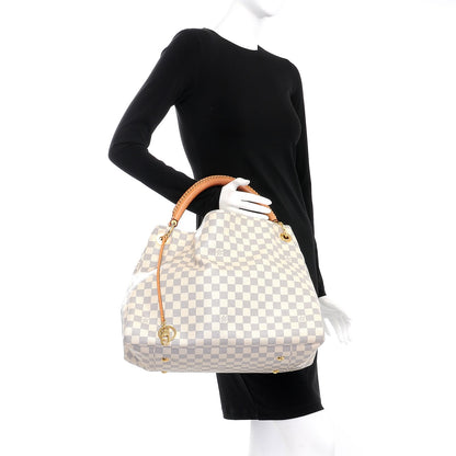 Louis Vuitton Damier Azur Artsy MM 2 of 7