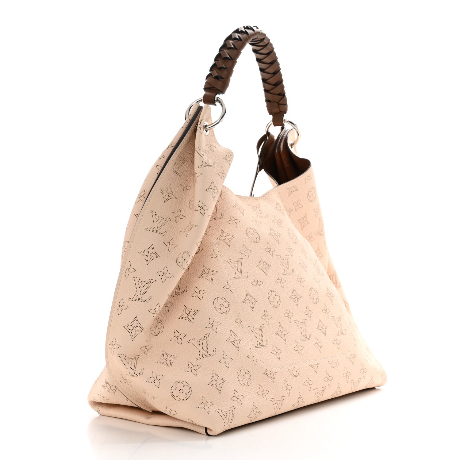 Louis Vuitton Mahina Carmel Hobo Creme 2 of 9