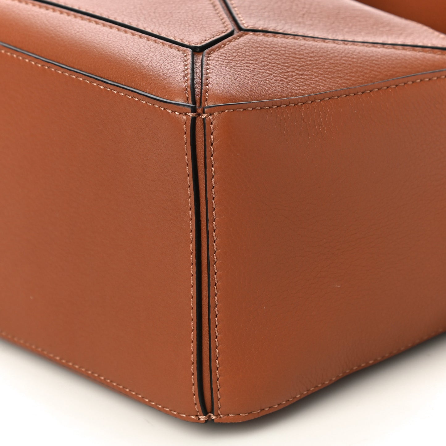 Calfskin Small Puzzle Bag Tan