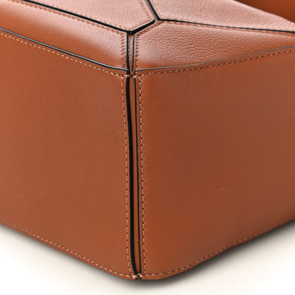 Loewe Calfskin Small Puzzle Bag Tan 9 of 10