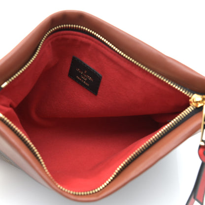 Louis Vuitton Monogram Tuileries Pochette Caramel 4 of 11