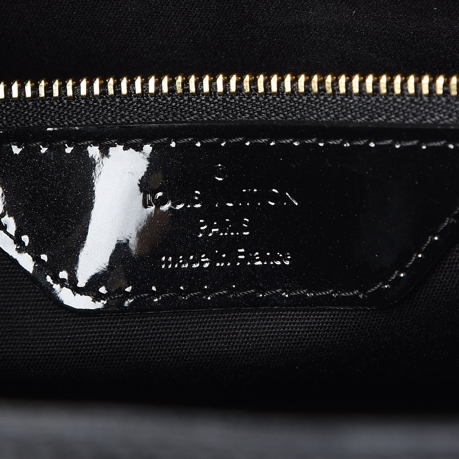 Louis Vuitton Vernis Brea MM Black 6 of 6