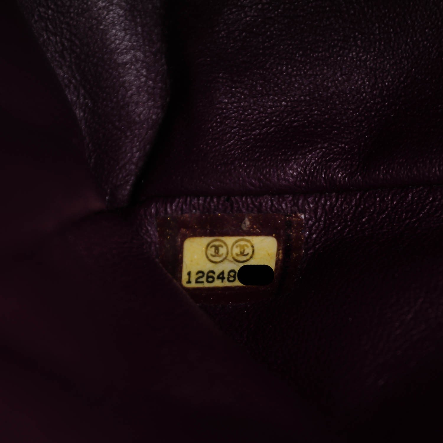 Chanel Washed Lambskin Quilted Maxi Single Flap Purple 7 of 8