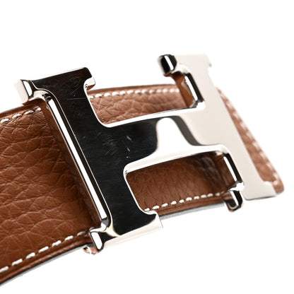 Hermes Box Togo 32mm H Belt 85 34 Black Gold 5 of 7