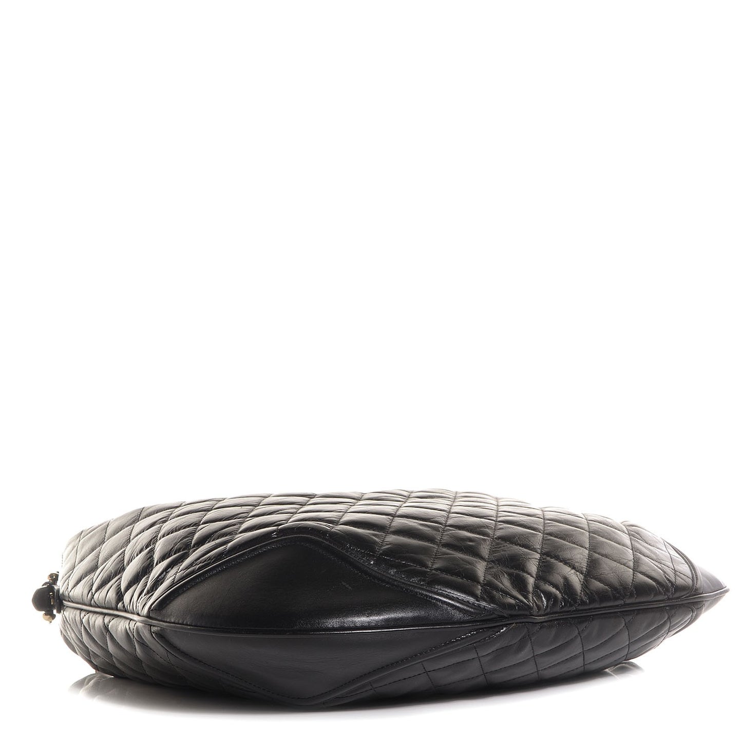 Calfskin Quilted Hoxton Hobo Black