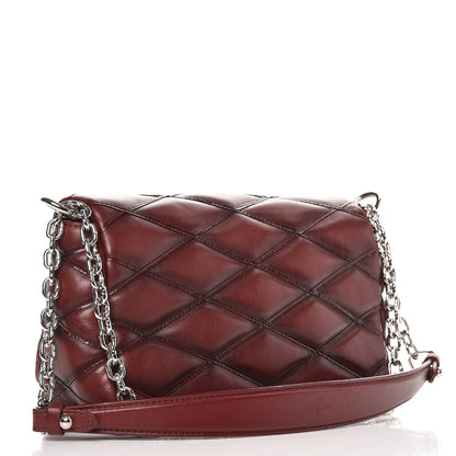 Louis Vuitton Lambskin Malletage GO-14 PM Bordeaux 4 of 7