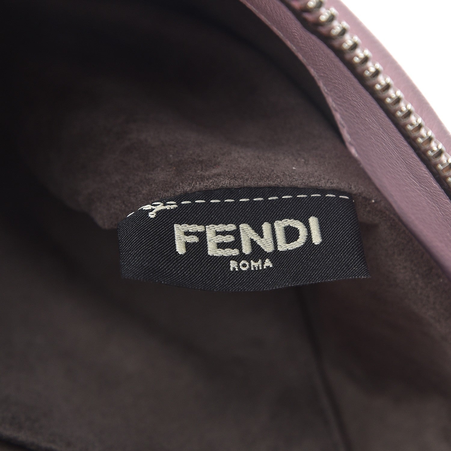 Fendi Shiny Nappa Trapuntata Small DotCom Click Chain Satchel Peonia 9 of 9