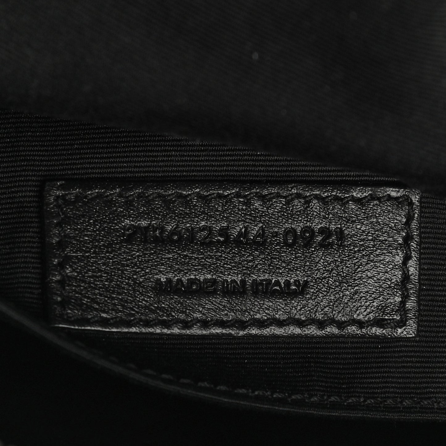 Calfskin Matelasse Monogram Lou Camera Bag Black